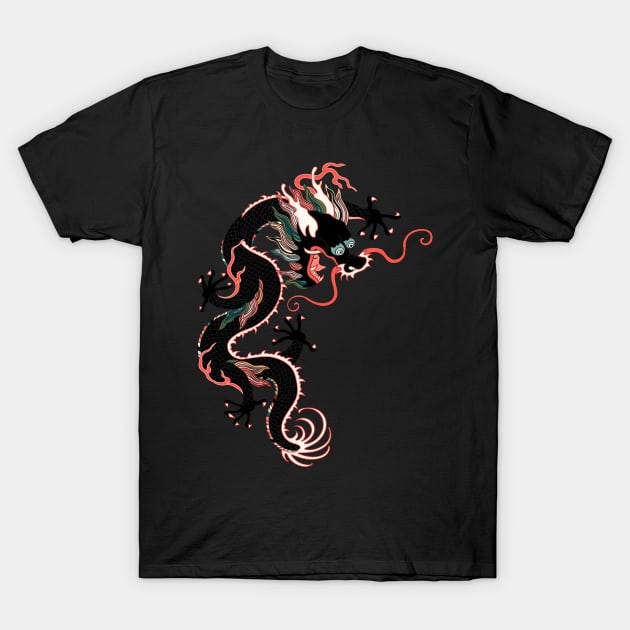 dragon T-Shirt by cutequokka